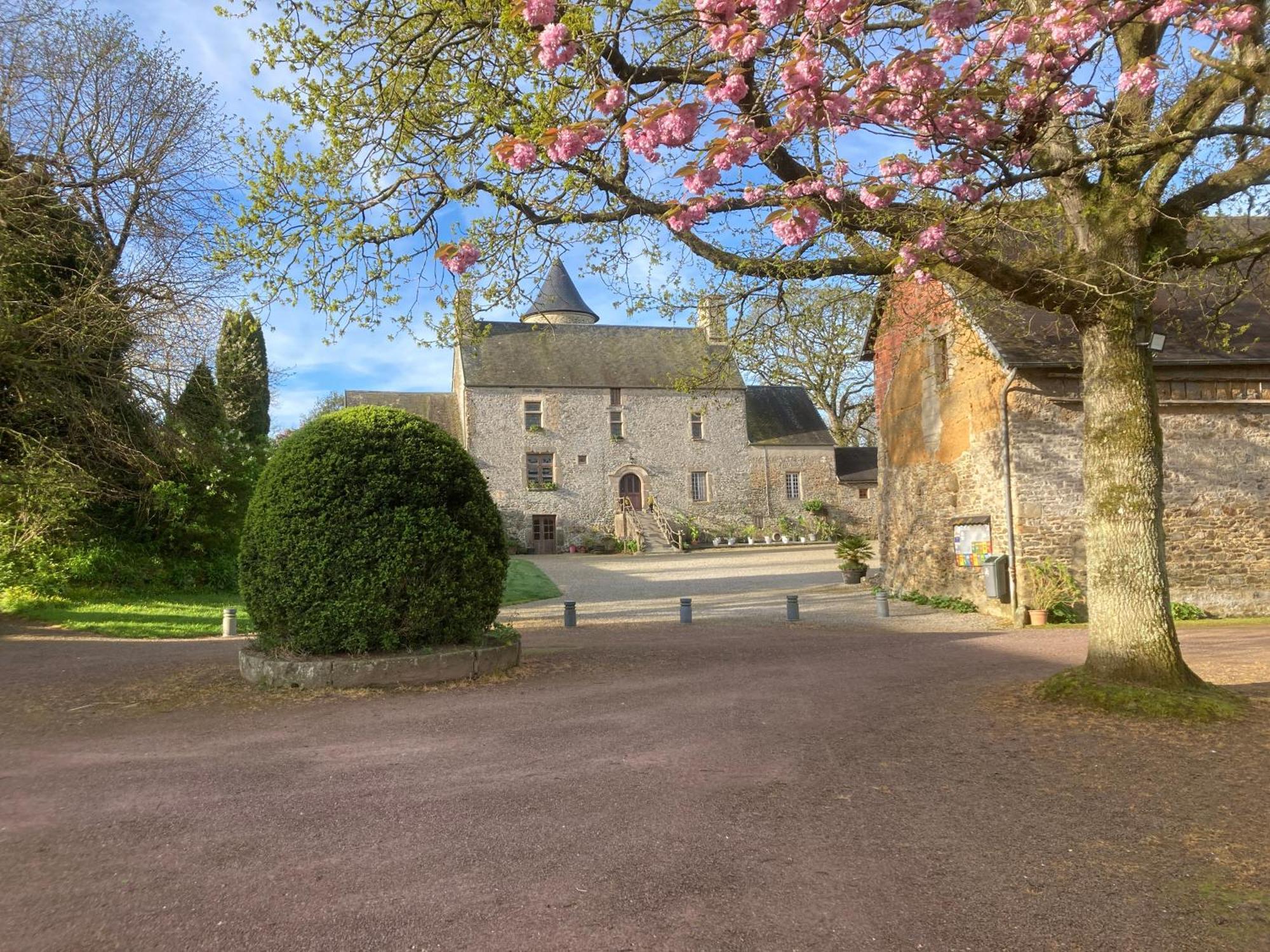 Bed and Breakfast Manoir De La Foulerie Ancteville Exterior foto