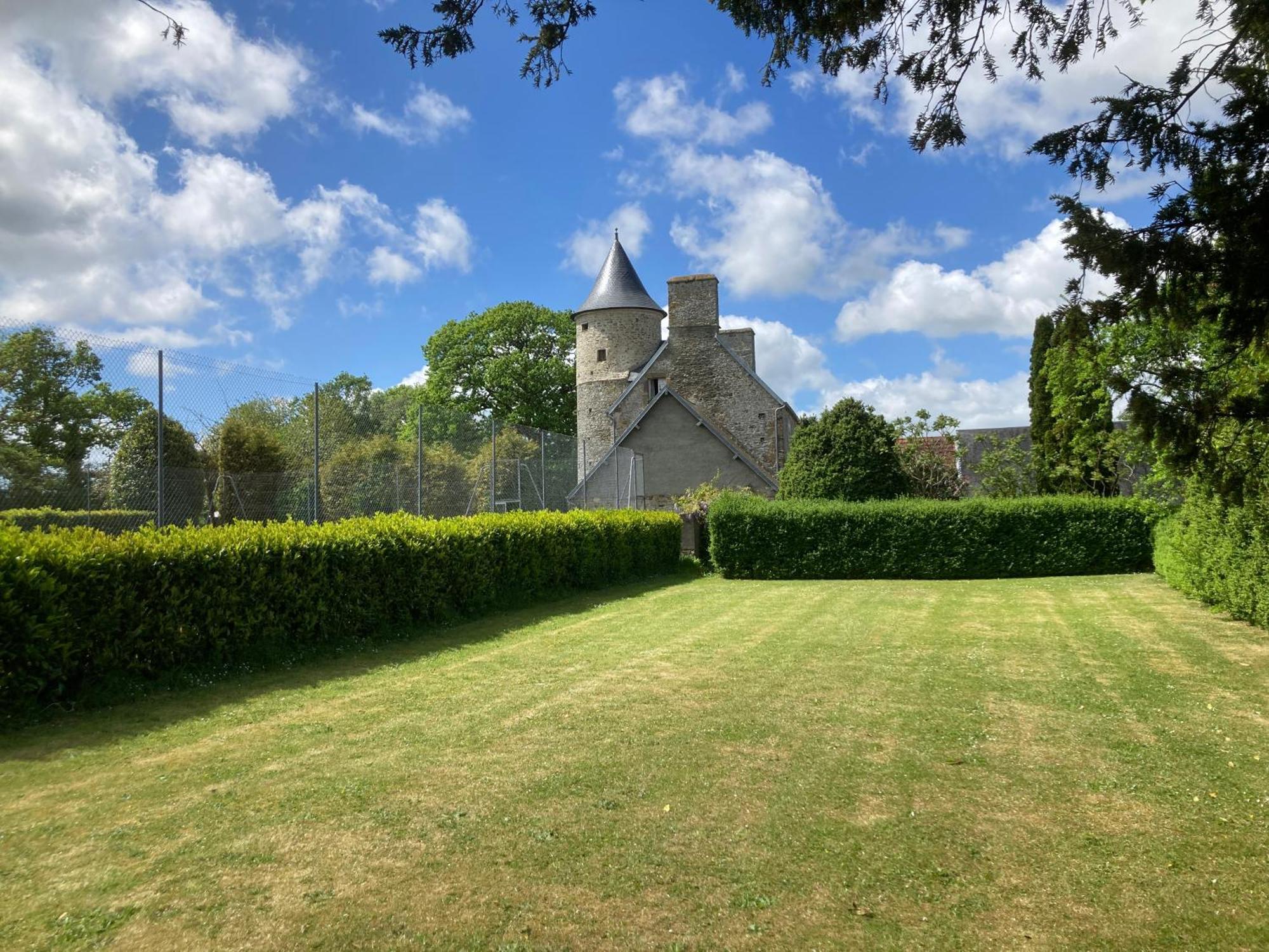 Bed and Breakfast Manoir De La Foulerie Ancteville Exterior foto