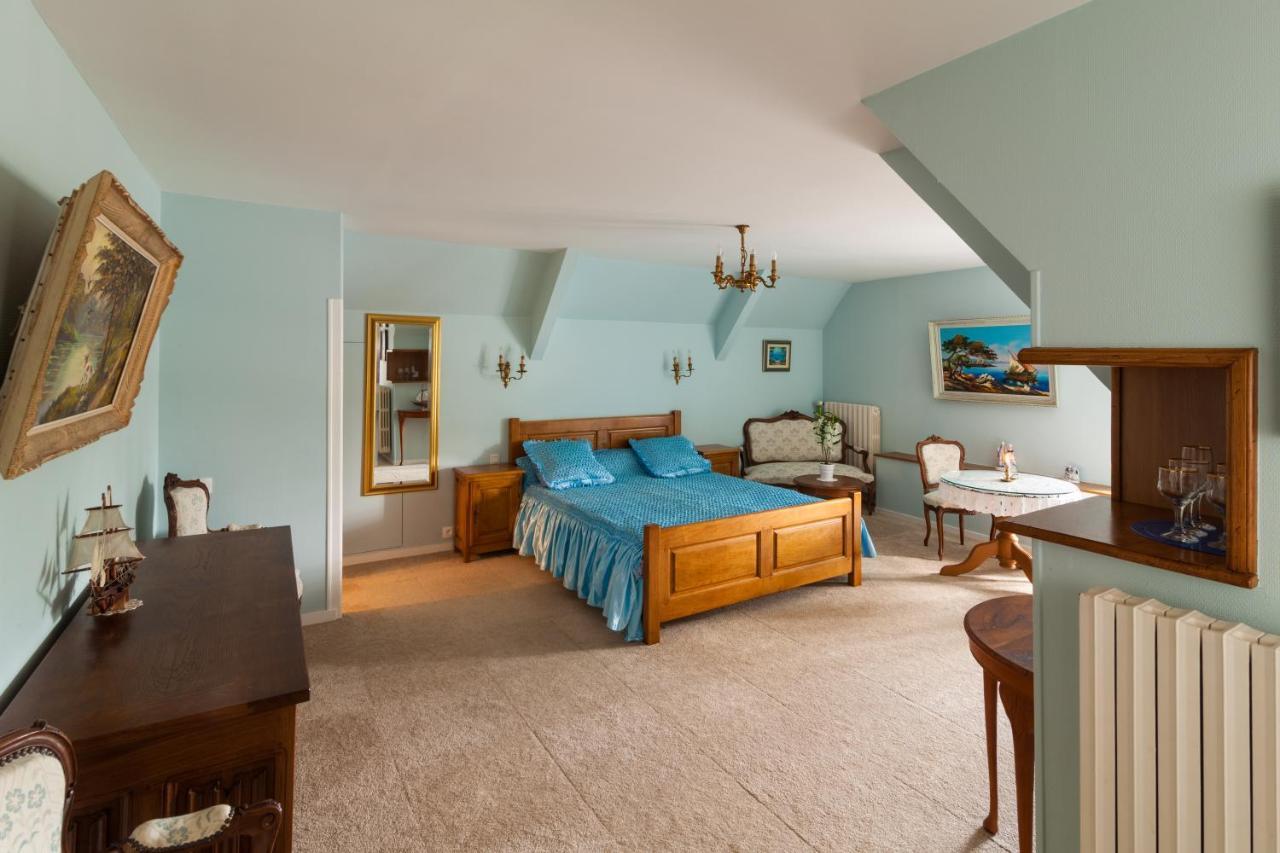 Bed and Breakfast Manoir De La Foulerie Ancteville Exterior foto