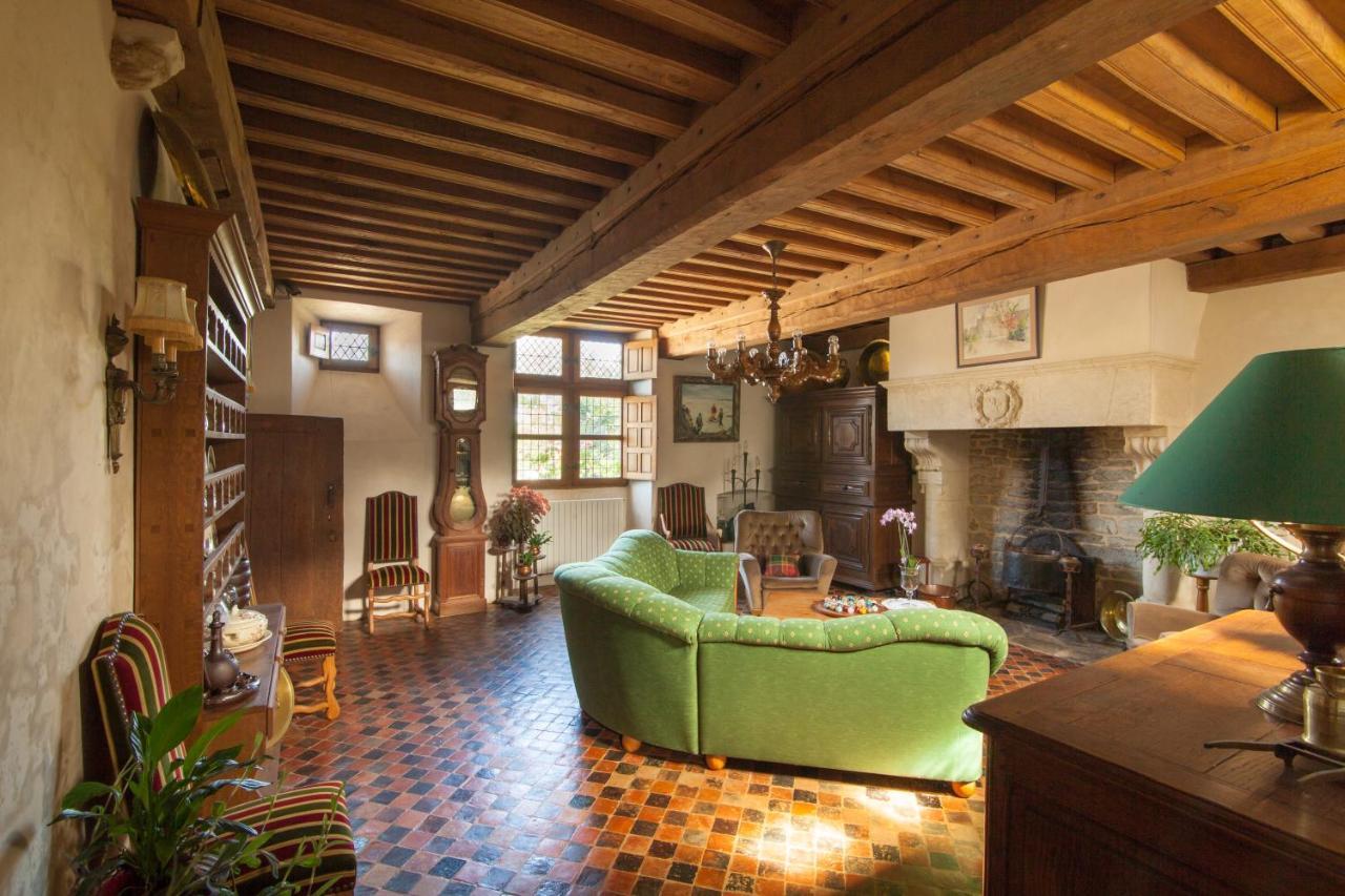 Bed and Breakfast Manoir De La Foulerie Ancteville Exterior foto